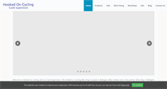 Desktop Screenshot of hookedoncycling.eu
